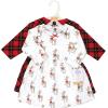 imageHudson Baby Baby Girls Cotton DressesFancy Rudolph