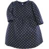 imageHudson Baby Baby Girls Cotton DressesMetallic Navy Pink