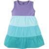 imageHudson Baby Baby Girls Cotton DressesOmbre Coral Teal