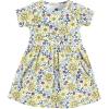 imageHudson Baby Baby Girls Cotton DressesOutline Floral Yellow