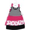 imageHudson Baby Baby Girls Cotton DressesPink Black Roses
