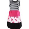 imageHudson Baby Baby Girls Cotton DressesPink Black Roses