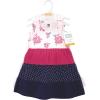 imageHudson Baby Baby Girls Cotton DressesPink Navy Floral