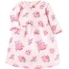 imageHudson Baby Baby Girls Cotton DressesPink and Navy Floral