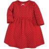 imageHudson Baby Baby Girls Cotton DressesPoinsettia Dot