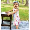 imageHudson Baby Baby Girls Cotton DressesRainbow Stripe
