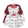 imageHudson Baby Baby Girls Cotton DressesWoodland Friends