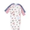 imageHudson Baby Unisex Baby Thermal GownDusty Rose Floral