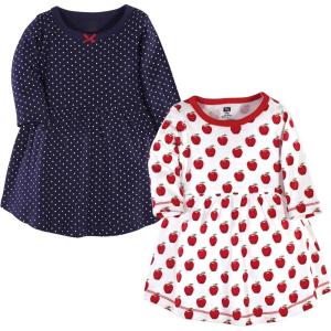 imageHudson Baby Baby Girls Cotton DressesApple