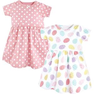 imageHudson Baby Baby Girls Cotton DressesEaster Eggs
