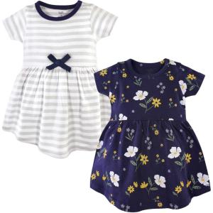 imageHudson Baby Baby Girls Cotton DressesNight Blooms