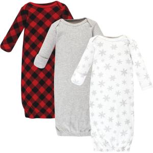 imageHudson Baby Unisex Baby Thermal GownSnowflake