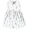 imageHudson Baby Baby Girls Cotton Dress and Cardigan SetBunny Floral