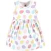 imageHudson Baby Baby Girls Cotton Dress and Cardigan SetEaster Eggs