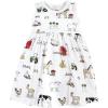 imageHudson Baby Baby Girls Cotton Dress and Cardigan SetFarm