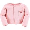 imageHudson Baby Baby Girls Cotton Dress and Cardigan SetPink Moose Bear