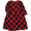 imageHudson Baby Unisex Baby Quilted Cotton Dress and LeggingsBuffalo Plaid