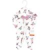 imageHudson Baby Unisex Baby Thermal Preemie Sleep and Play and CapDusty Rose Floral