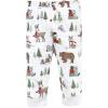 imageHudson Baby Baby Girls Cotton Pants and LeggingsChristmas Forest