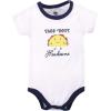 imageHudson Baby Unisex Baby Cotton Bodysuit Shorts and Shoe SetAssortedMulticolor