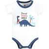 imageHudson Baby Unisex Baby Cotton Bodysuit Shorts and Shoe SetBeach Dino