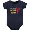 imageHudson Baby Unisex Baby Cotton Bodysuit Shorts and Shoe SetButter Me Up Lobster