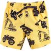 imageHudson Baby Unisex Baby Cotton Bodysuit Shorts and Shoe SetConstruction Trucks