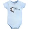 imageHudson Baby Unisex Baby Cotton Bodysuit Shorts and Shoe SetJawsome Shark