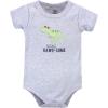 imageHudson Baby Unisex Baby Cotton Bodysuit Shorts and Shoe SetRawrsome Dino