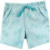 imageHudson Baby Unisex Baby Cotton Bodysuit Shorts and Shoe SetSea Turtle