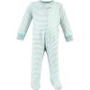 imageHudson Baby Unisex Baby Cotton Sleep and PlayMint Gray Milk and Cookies