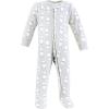 imageHudson Baby Unisex Baby Cotton Sleep and PlayMint Gray Milk and Cookies