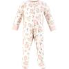 imageHudson Baby Unisex Baby Cotton Sleep and PlayPink Taupe Florals