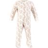 imageHudson Baby Unisex Baby Cotton Sleep and PlayPink Taupe Florals