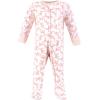 imageHudson Baby Unisex Baby Cotton Sleep and PlayPink Teddy Bear