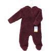 imageHudson Baby Unisex Baby Fleece Sleep and PlayBurgundy