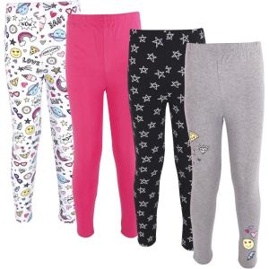 imageHudson Baby Baby Girls Cotton Pants and LeggingsDoodles