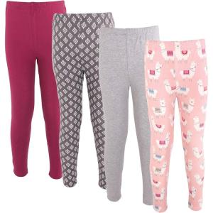 imageHudson Baby Baby Girls Cotton Pants and LeggingsLlamas