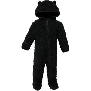imageHudson Baby Unisex Baby Fleece Sleep and PlayBlack