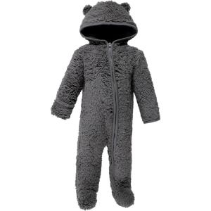 imageHudson Baby Unisex Baby Fleece Sleep and PlayCharcoal