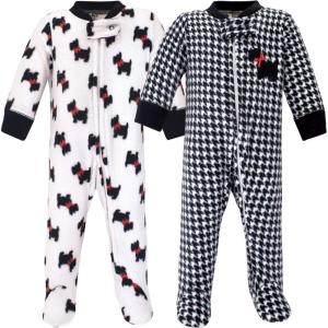 imageHudson Baby Unisex Baby Fleece Sleep and PlayScottie Dog