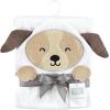 imageHudson Baby Unisex Baby Cotton Animal Face Hooded Towel Chic Bunny One SizeAstronaut Dog