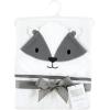 imageHudson Baby Unisex Baby Cotton Animal Face Hooded Towel Chic Bunny One SizeBadger