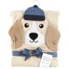imageHudson Baby Unisex Baby Cotton Animal Face Hooded Towel Chic Bunny One SizeBaseball Dog