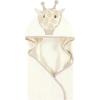 imageHudson Baby Unisex Baby Cotton Animal Face Hooded Towel Chic Bunny One SizeModern Giraffe 2piece