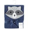 imageHudson Baby Unisex Baby Cotton Animal Face Hooded Towel Chic Bunny One SizeRaccoon