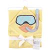 imageHudson Baby Unisex Baby Cotton Animal Face Hooded Towel Chic Bunny One SizeScuba Duck