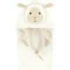 imageHudson Baby Unisex Baby Cotton Animal Face Hooded Towel Chic Bunny One SizeSheep