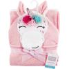 imageHudson Baby Unisex Baby Cotton Animal Face Hooded Towel Chic Bunny One SizeWhimsical Unicorn