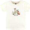 imageHudson Baby Unisex Baby Cotton Hoodie Bodysuit or Tee Top and Pant SetForest Animals